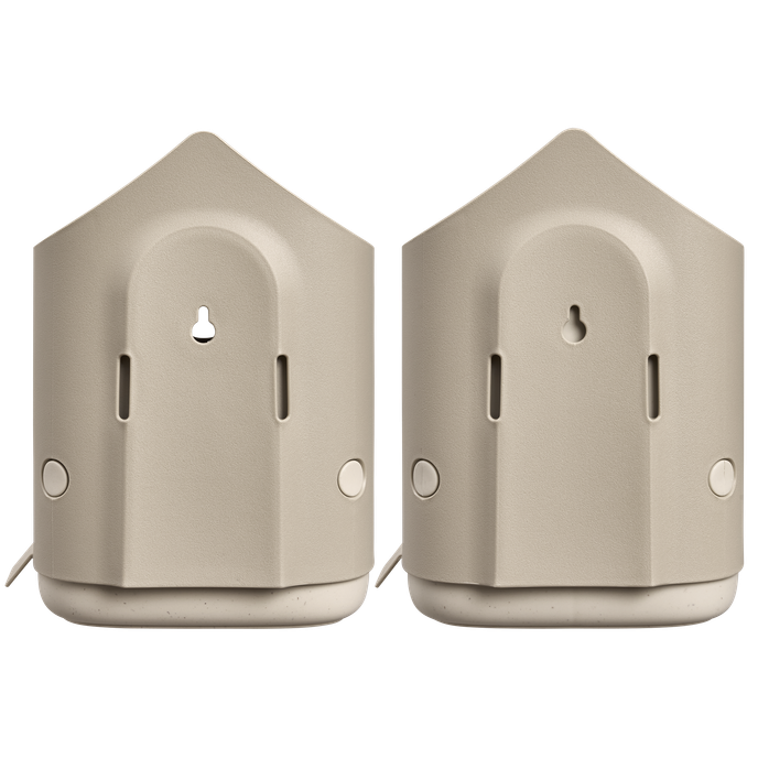 BNDL cosy nichoir + mangeoire mushroom beige